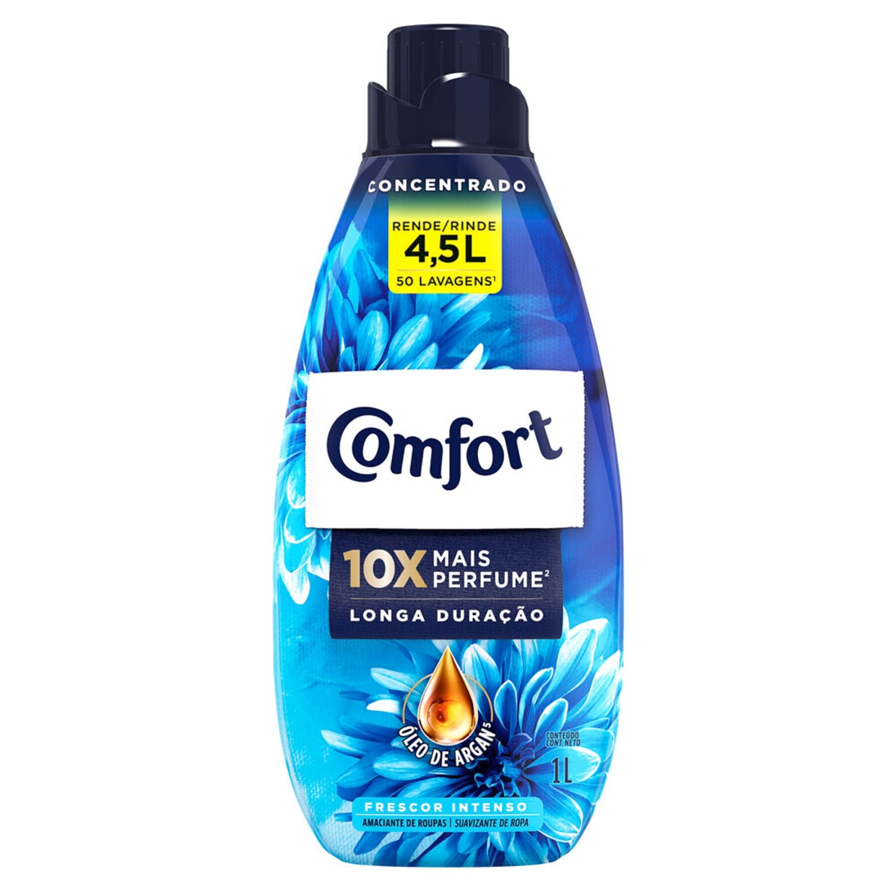 Amaciante Concentrado Comfort Frescor Intenso 1 L