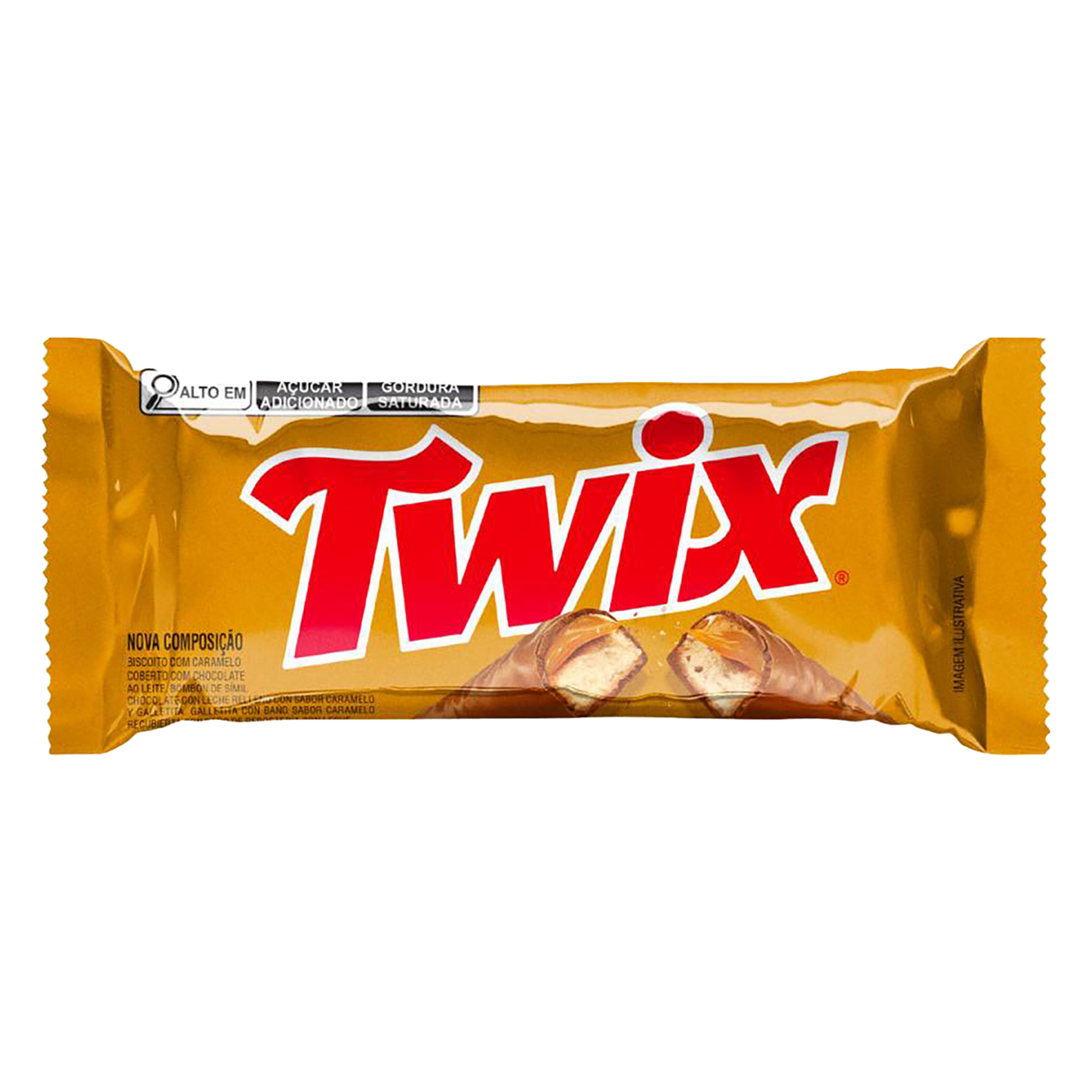 Bombom Twix Pacote 40g&nbsp;