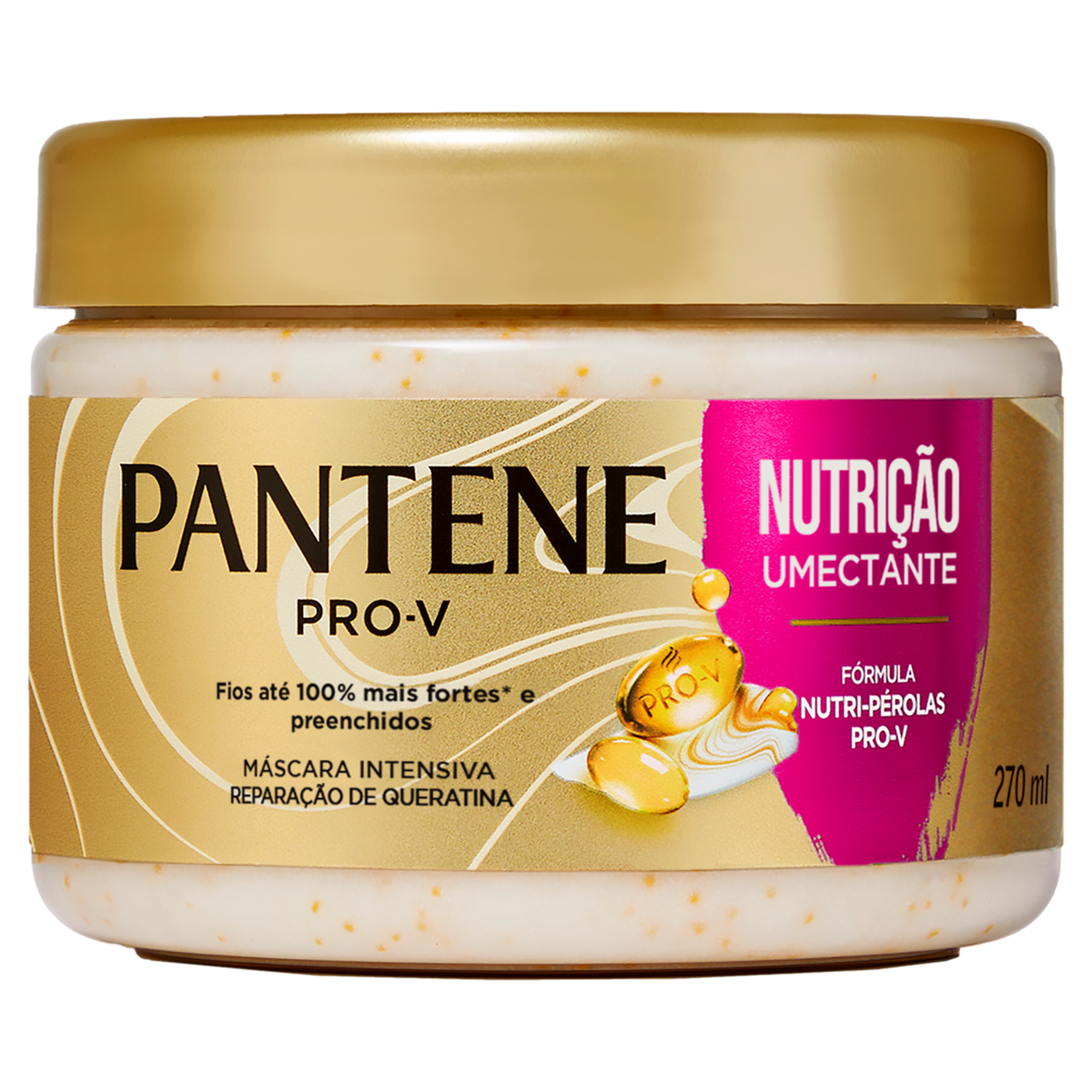 M&aacute;scara de Tratamento Nutri&ccedil;&atilde;o Umectante Pantene Pote 270ml&nbsp;