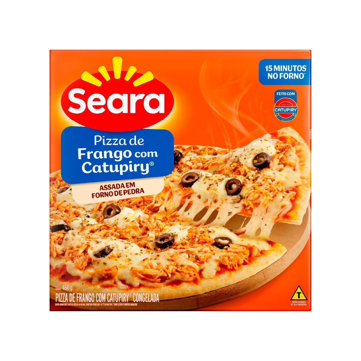 Pizza de Frango com Catupiry Seara Caixa 460g
