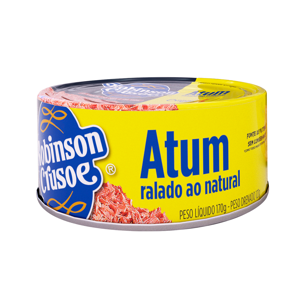 Atum Ralado ao Natural Robinson Crusoe Lata 170g