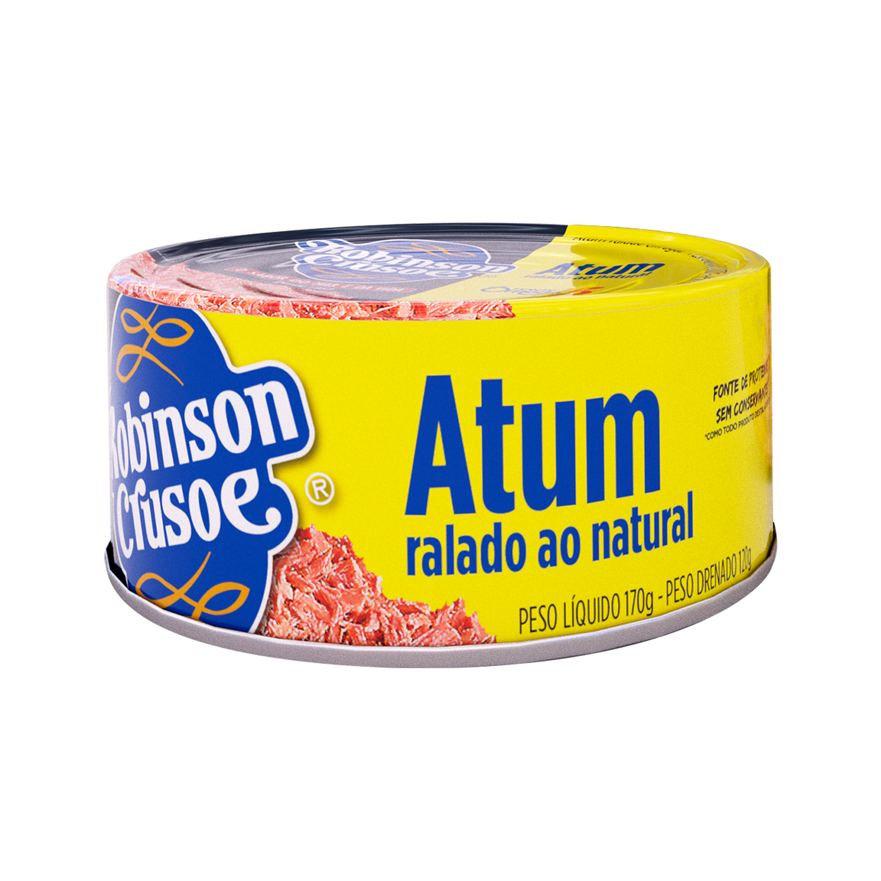 Atum Ralado ao Natural Robinson Crusoe Lata 170g