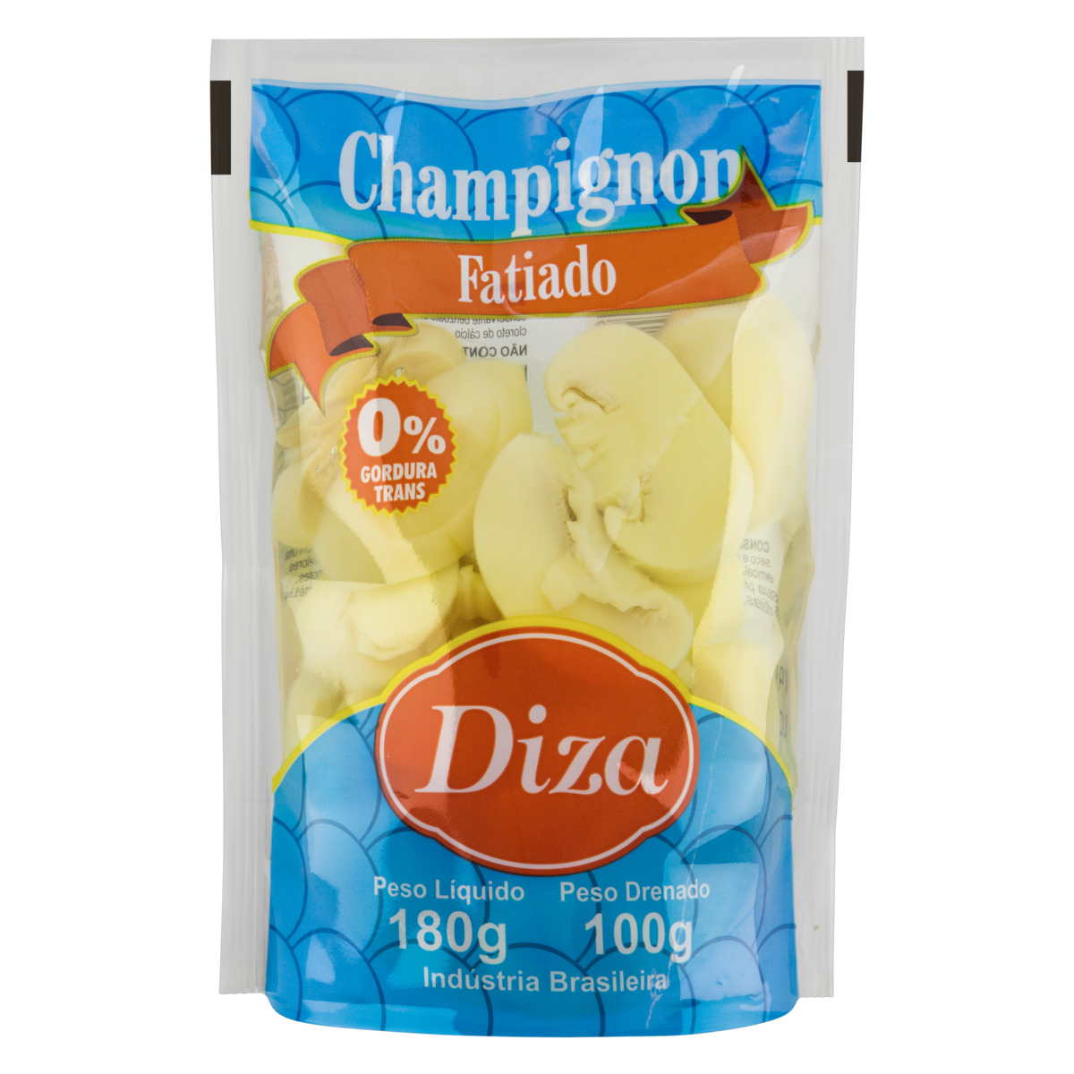Cogumelo Champignon em Conserva Fatiado Diza 100g