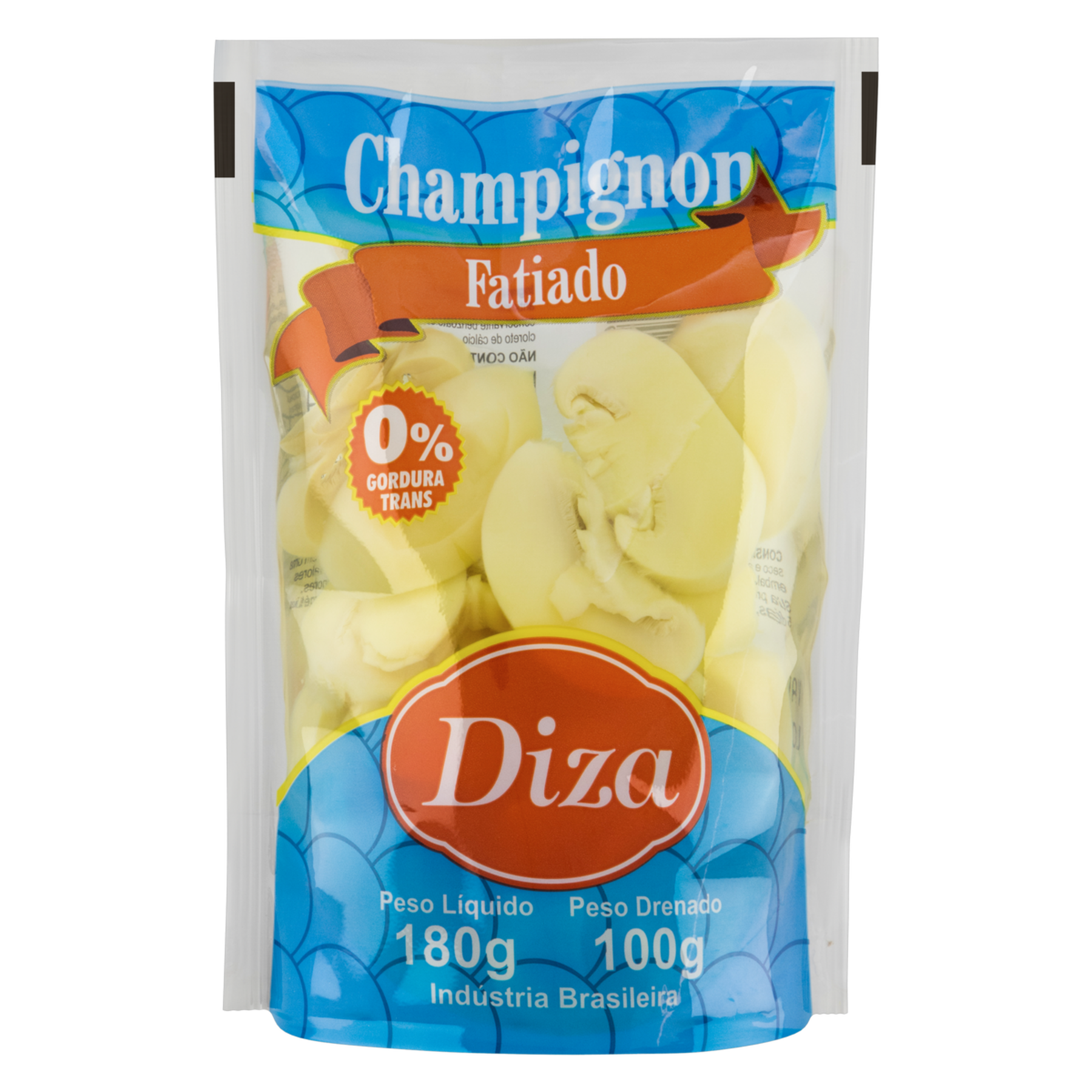 Cogumelo Champignon em Conserva Fatiado Diza 100g
