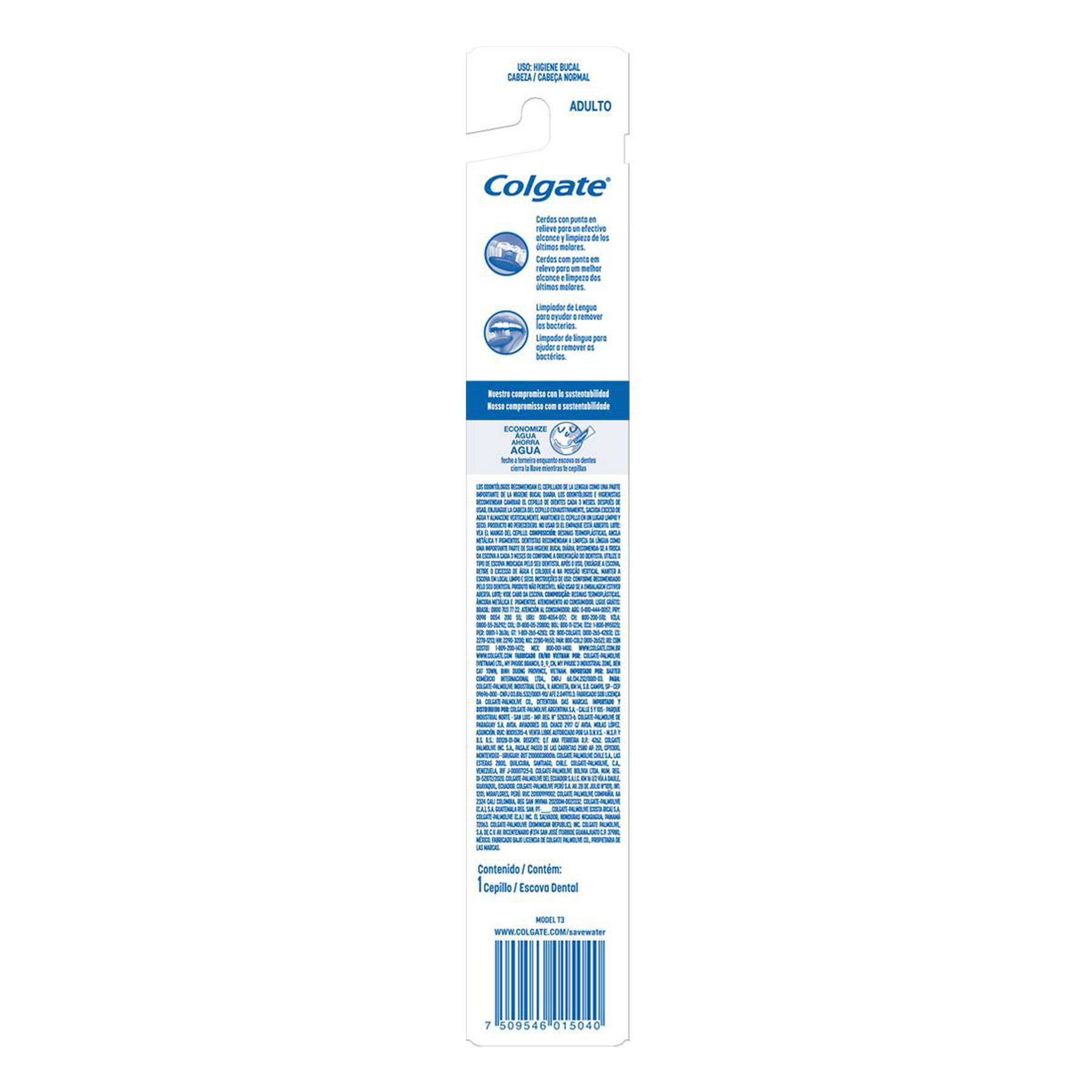 Escova Dental Média Premier Clean Colgate