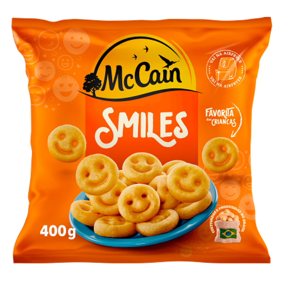 Batata Smiles McCain Pacote 400g