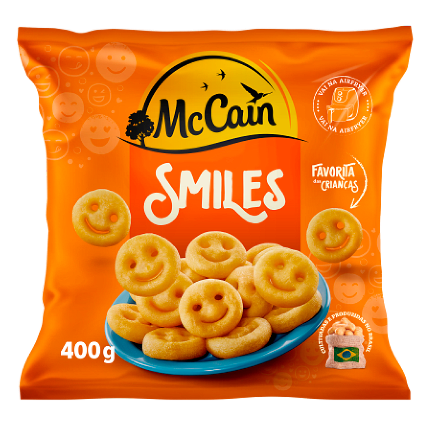 Batata Smiles McCain Pacote 400g