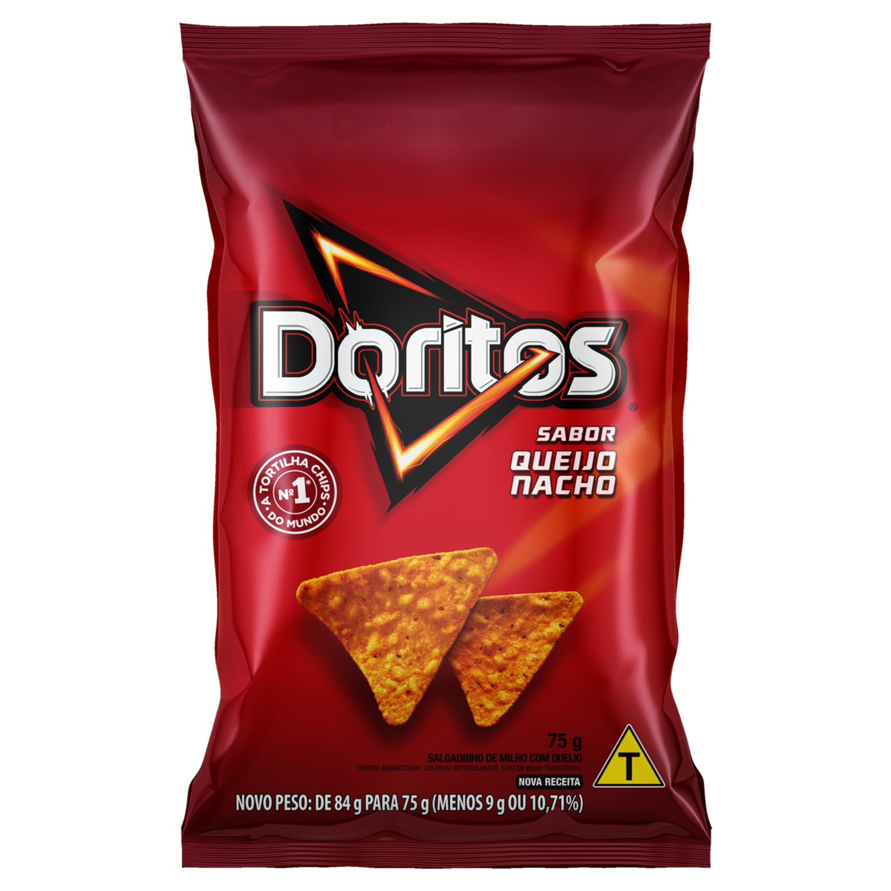 Salgadinho de Milho Queijo Nacho Doritos Pacote 75g