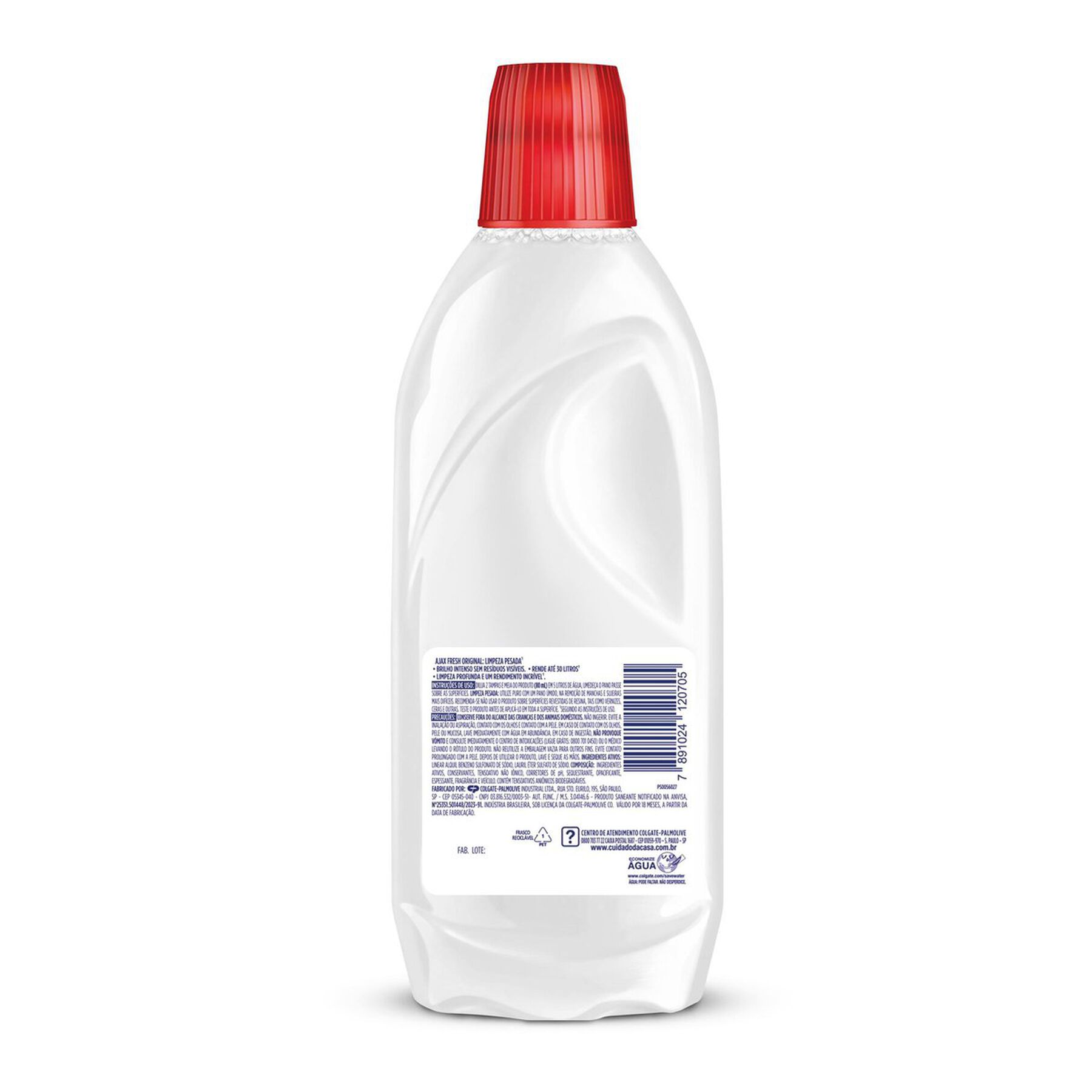 Detergente Uso Geral Fresh Ajax Frasco 500ml