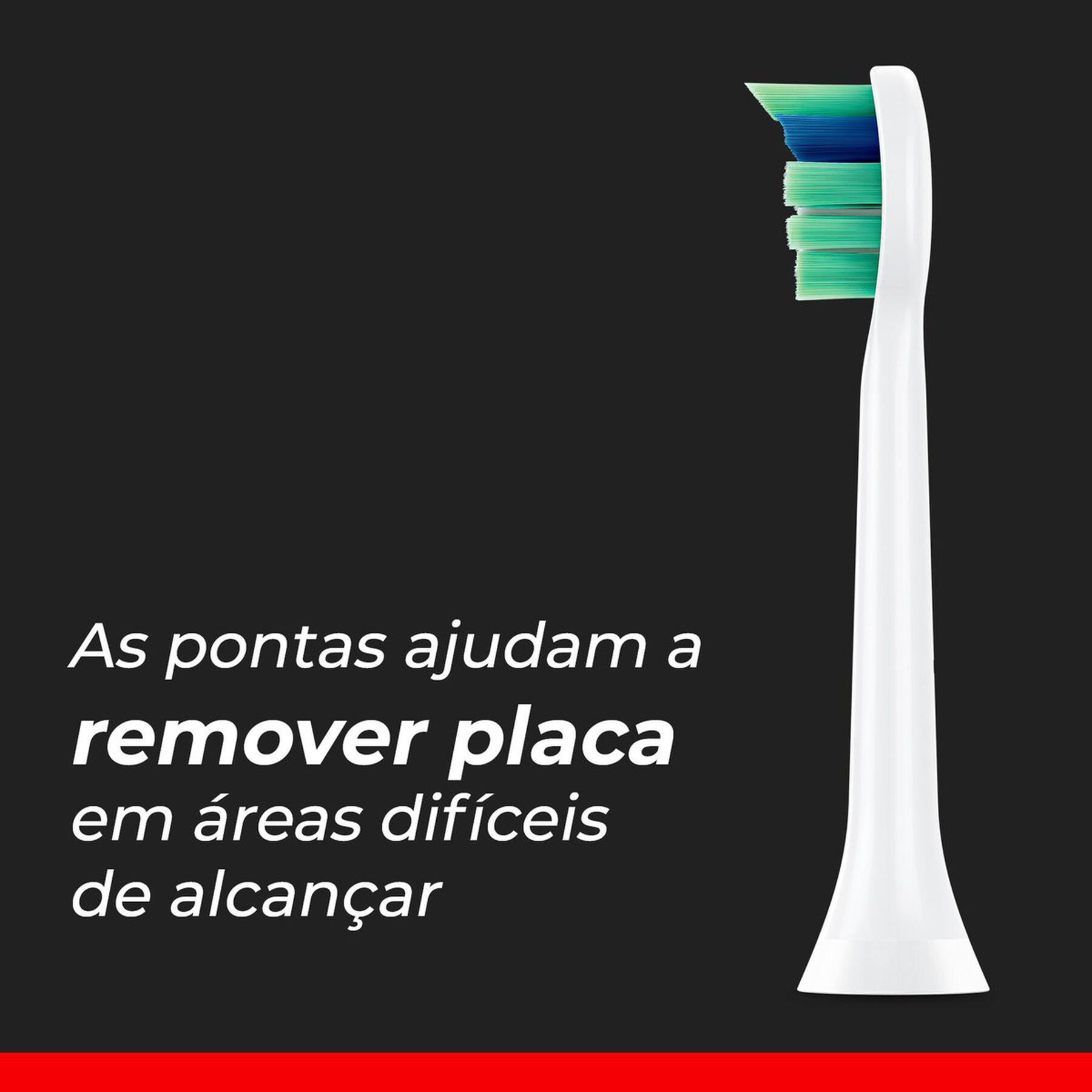 Refil Escova Dental Elétrica Limpeza Profunda Colgate + Philips C/2 Unidades