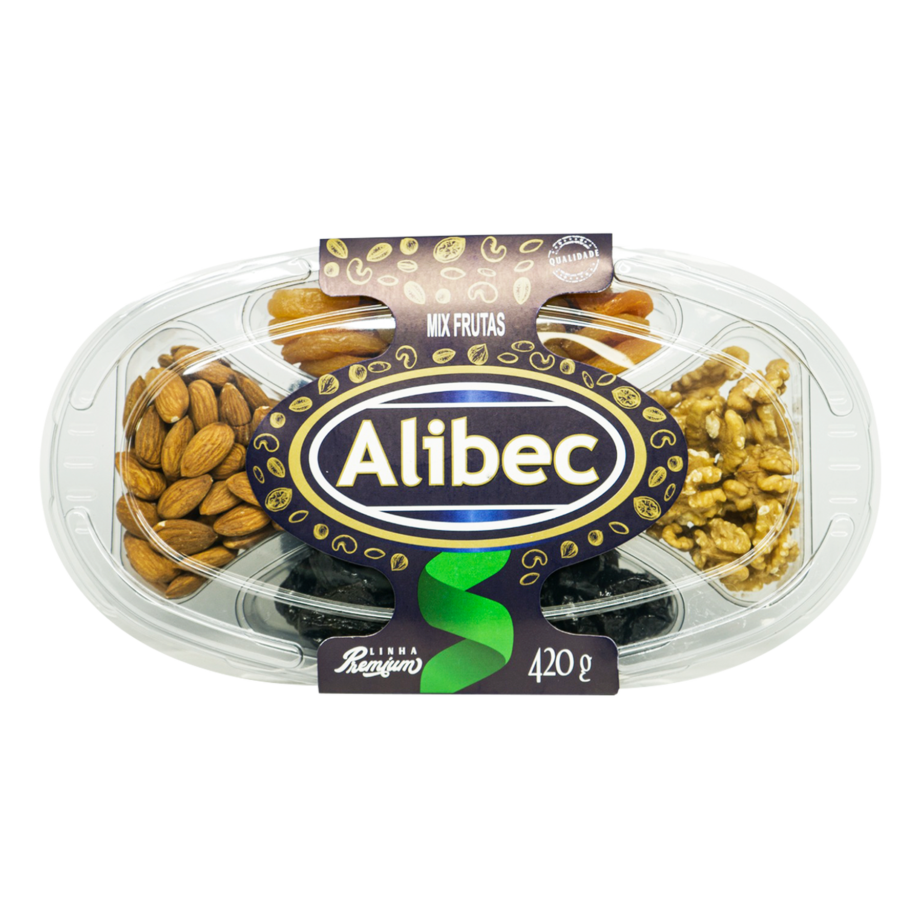 Mix Frutas Premium Alibec Bandeja 420g