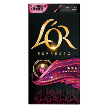 Café Espresso em Cápsula India L'or Caixa 52g C/10 Unidades