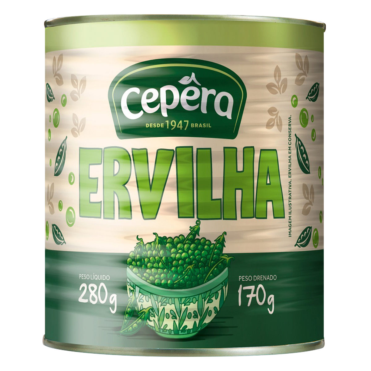 Ervilha Cep&ecirc;ra Lata 170g