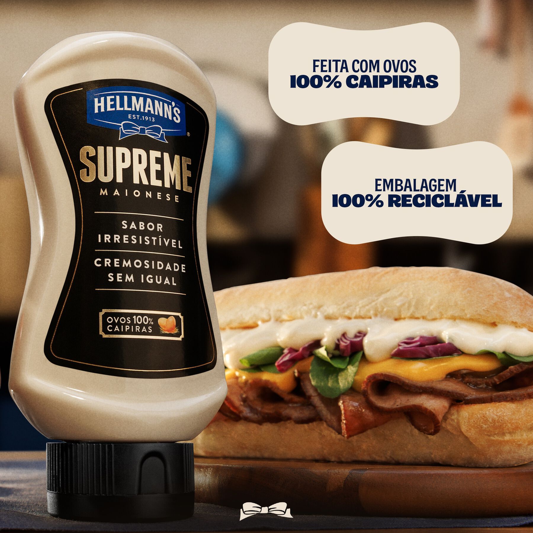 Maionese Hellmann's Supreme 330g