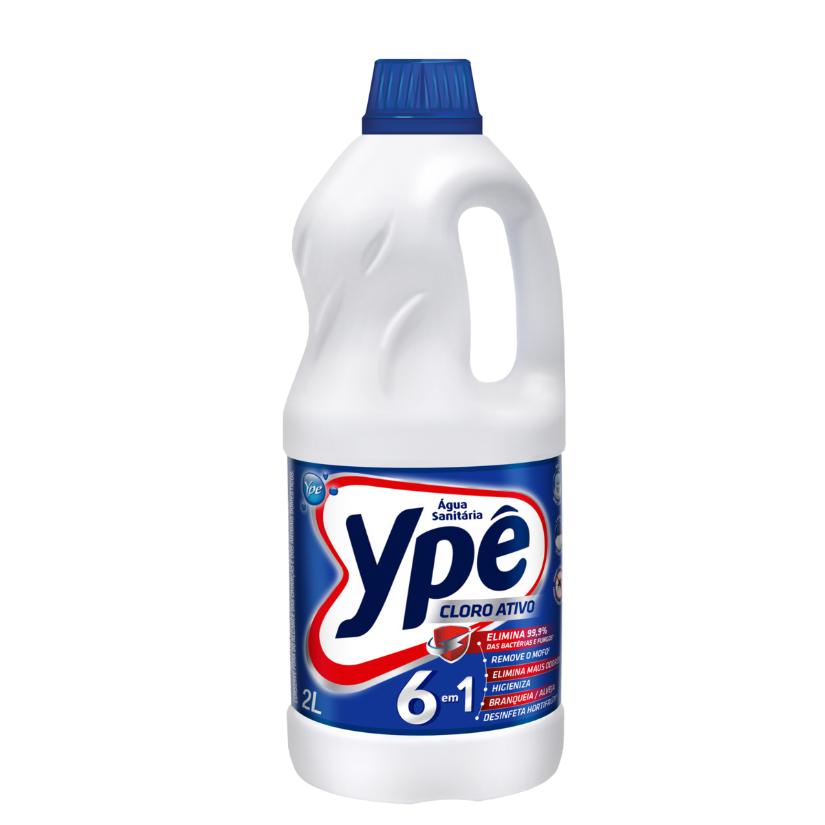 &Aacute;gua Sanit&aacute;ria Yp&ecirc; Frasco 2l