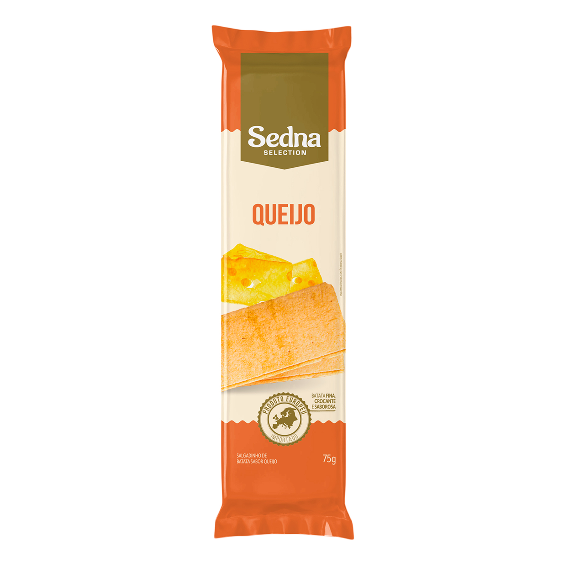 Salgadinho de Batata Queijo Sedna Pacote 75g