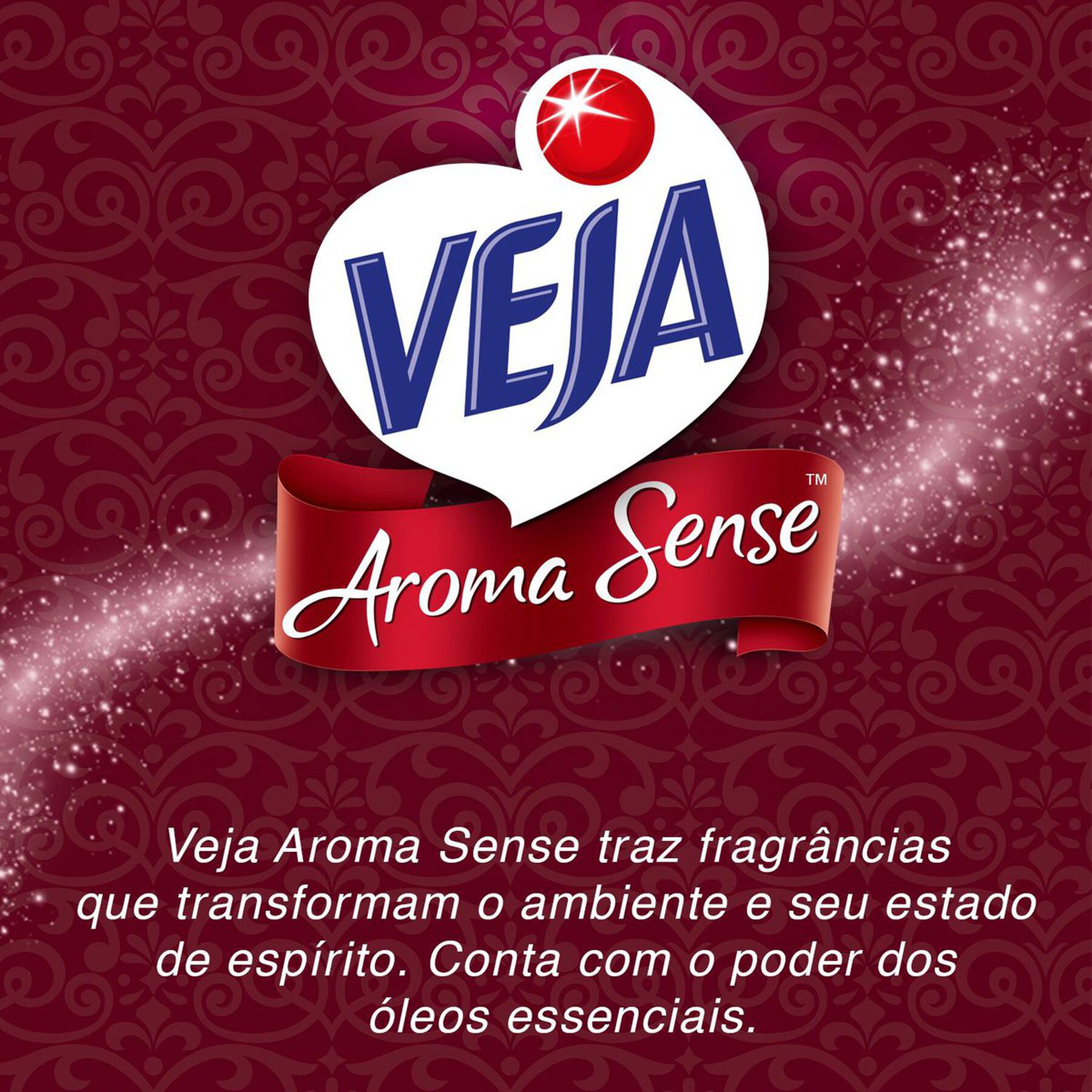 Limpador Perfumado Romance Veja Aroma Sense Frasco 1l