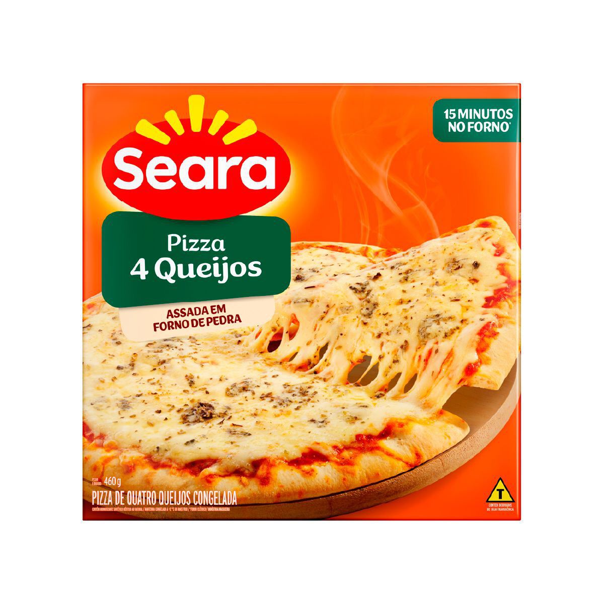 Pizza de Quatro Queijos Seara Caixa 460g