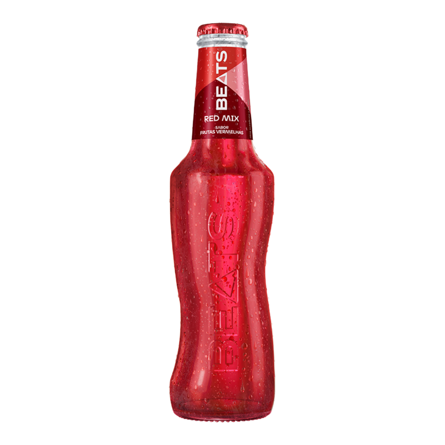 Bebida Mista Alco&oacute;lica Gaseificada Frutas Vermelhas Beats Red Mix Long Neck 269ml