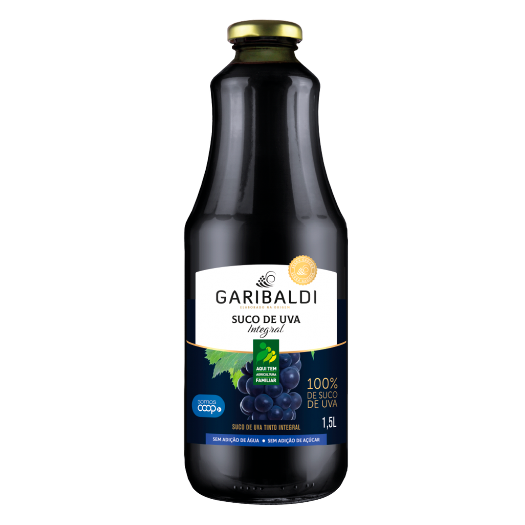 Suco Integral Uva Tinto Garibaldi Garrafa 1,5l 