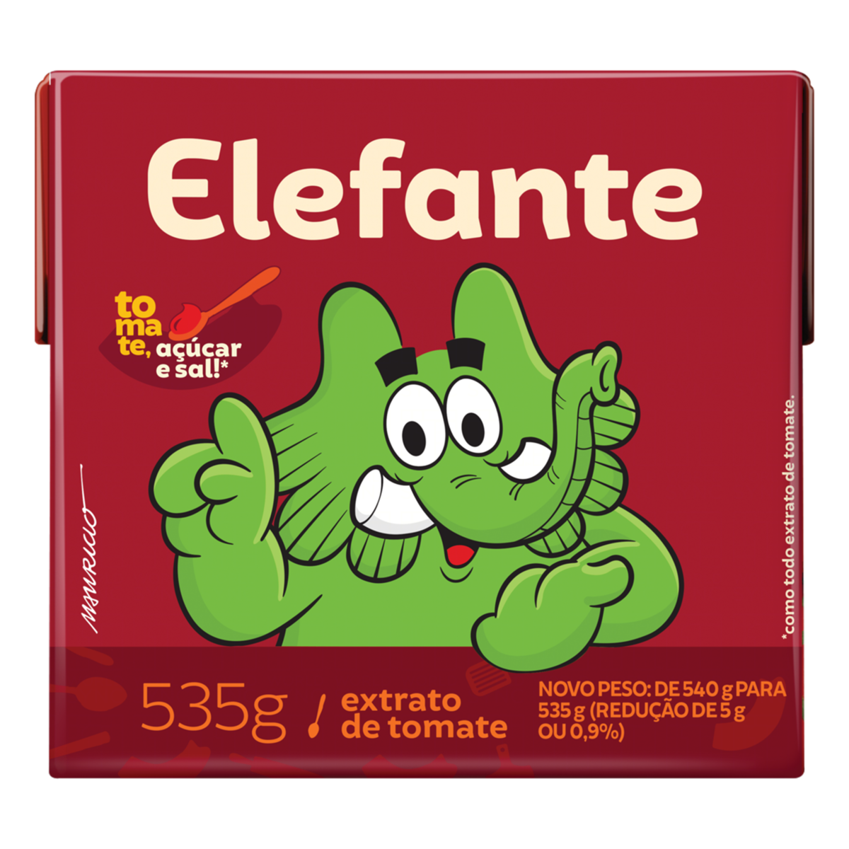Extrato de Tomate Elefante Caixa 535g