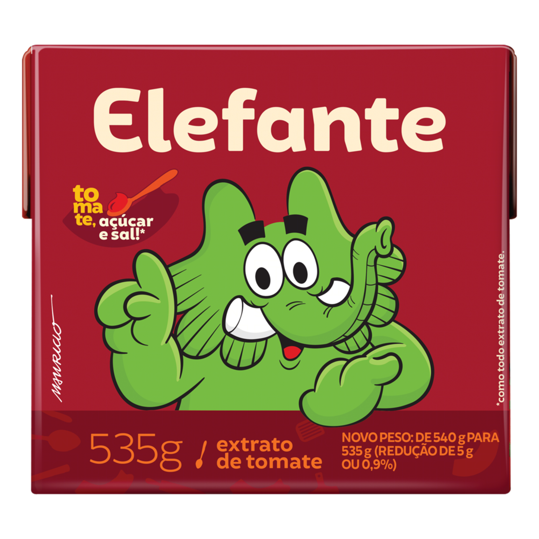 Extrato de Tomate Elefante Caixa 535g