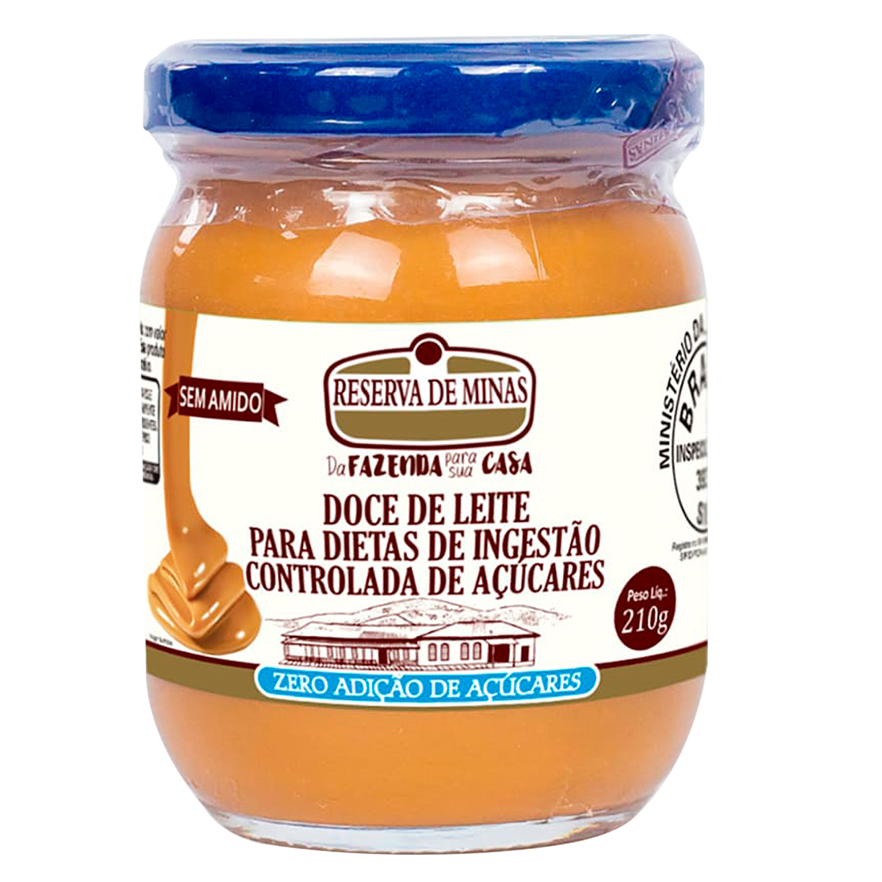 Doce Leite Diet Reserva Minas 210g