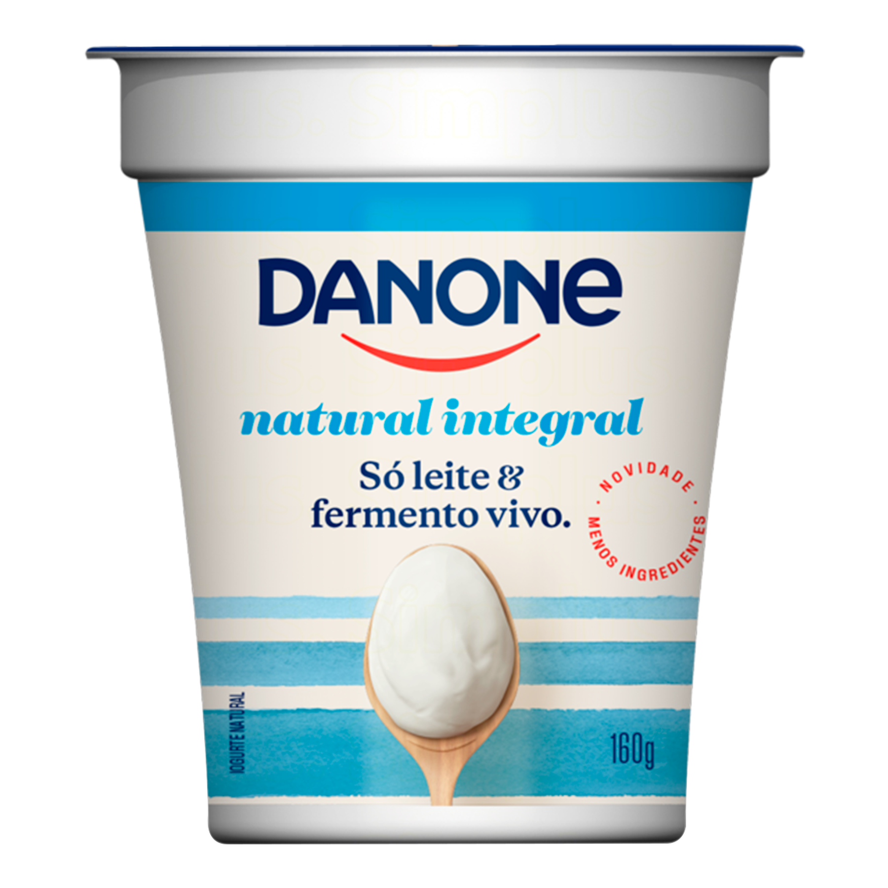 Iogurte Natural Integral Danone Copo 160g