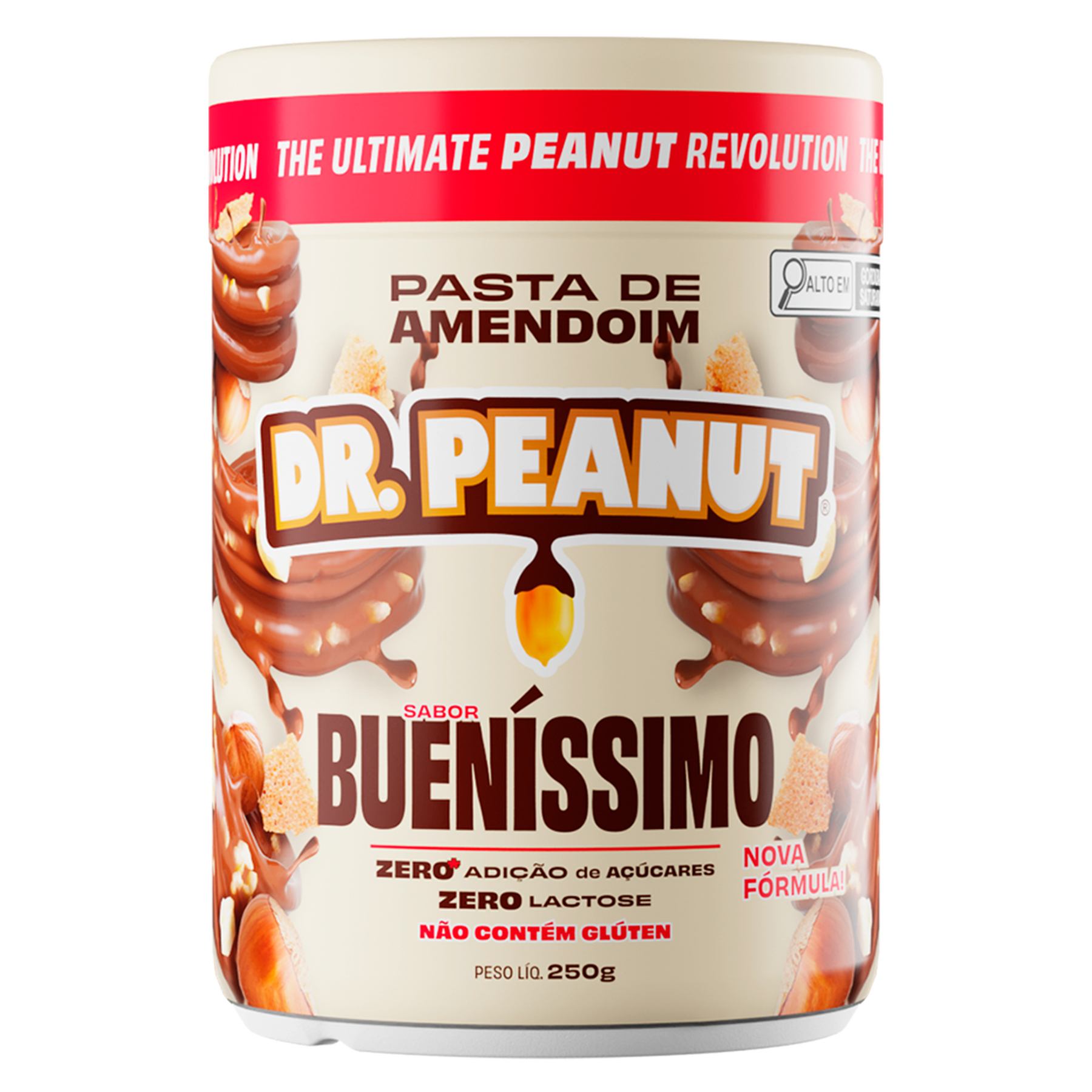 Pasta de Amendoim Buen&iacute;ssimo Dr. Peanut Pote 250g