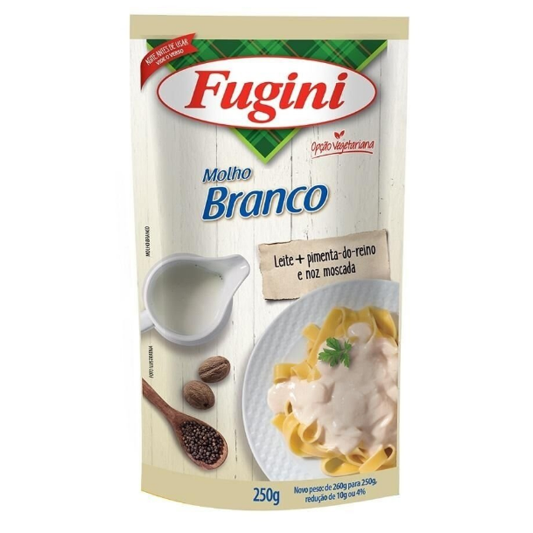 Molho Fugini Branco Sh 250g