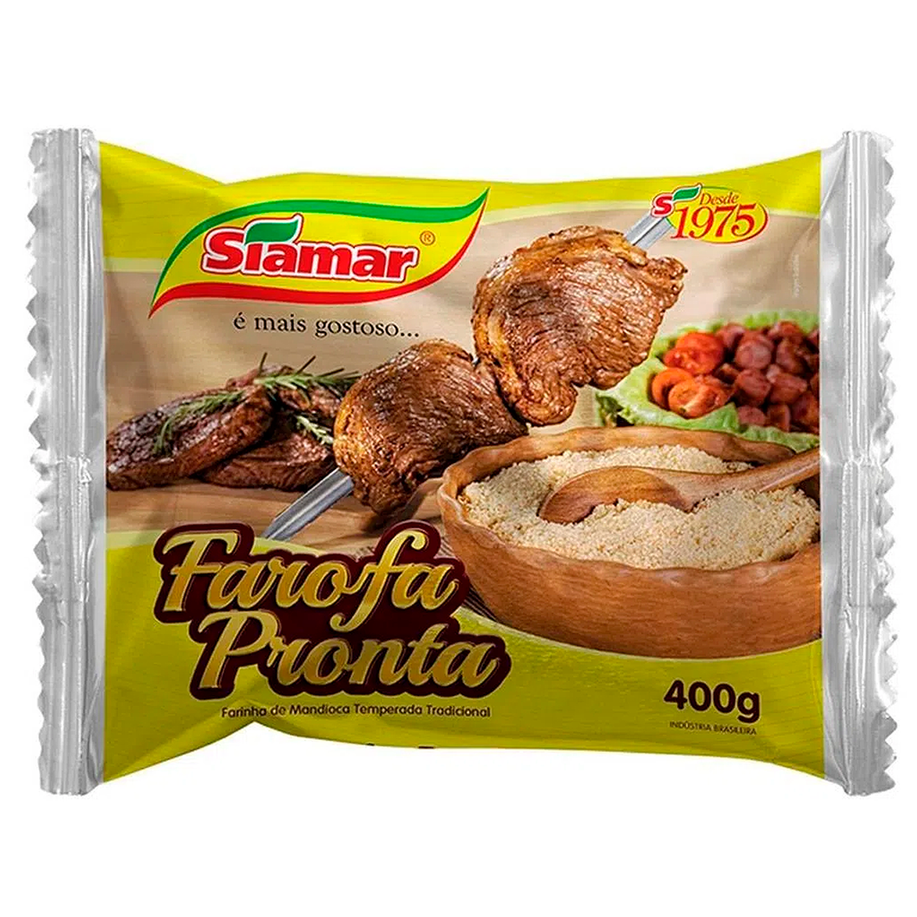 Farofa de Mandioca Siamar 400g