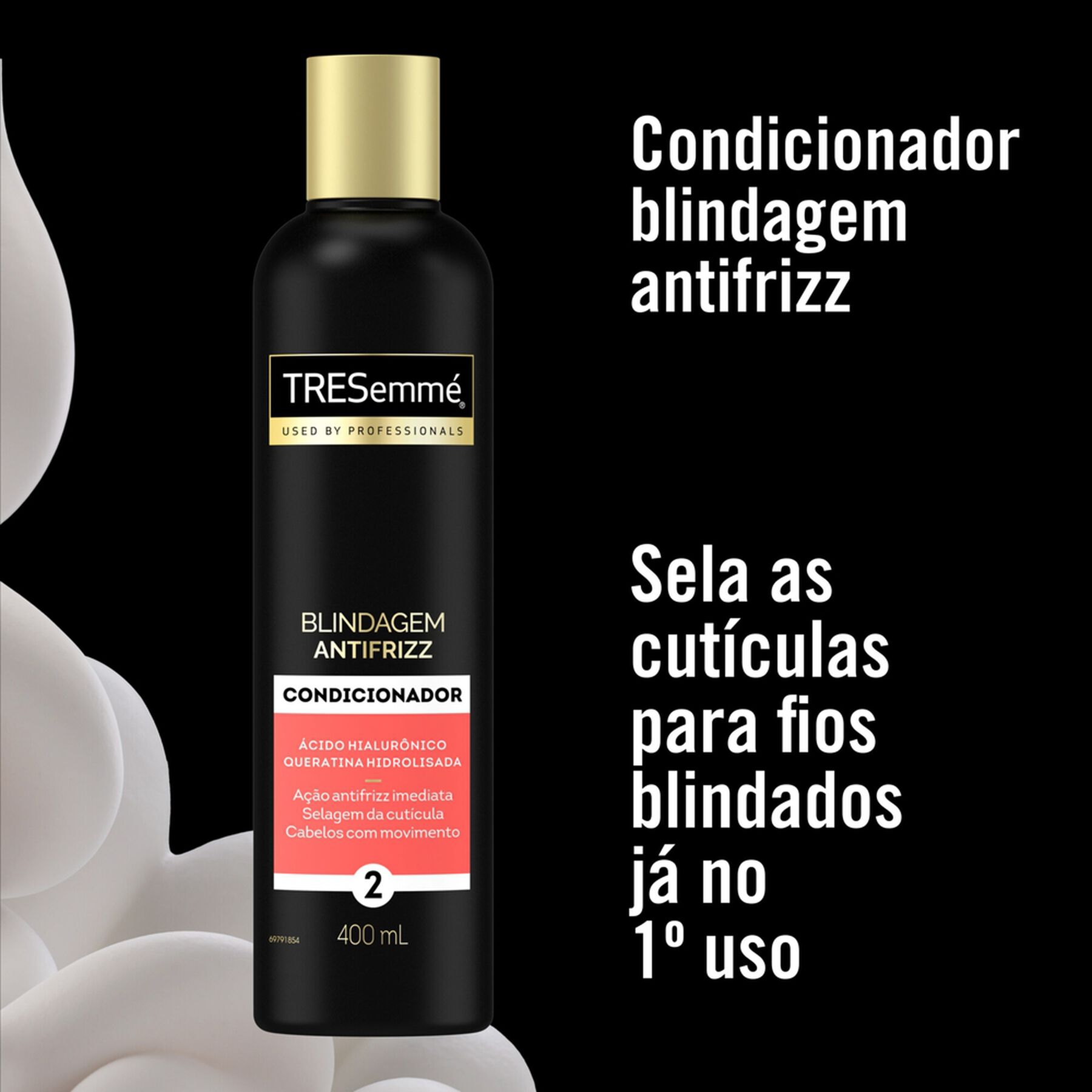 Condicionador Blindagem Antifrizz Tresemmé Frasco 400ml