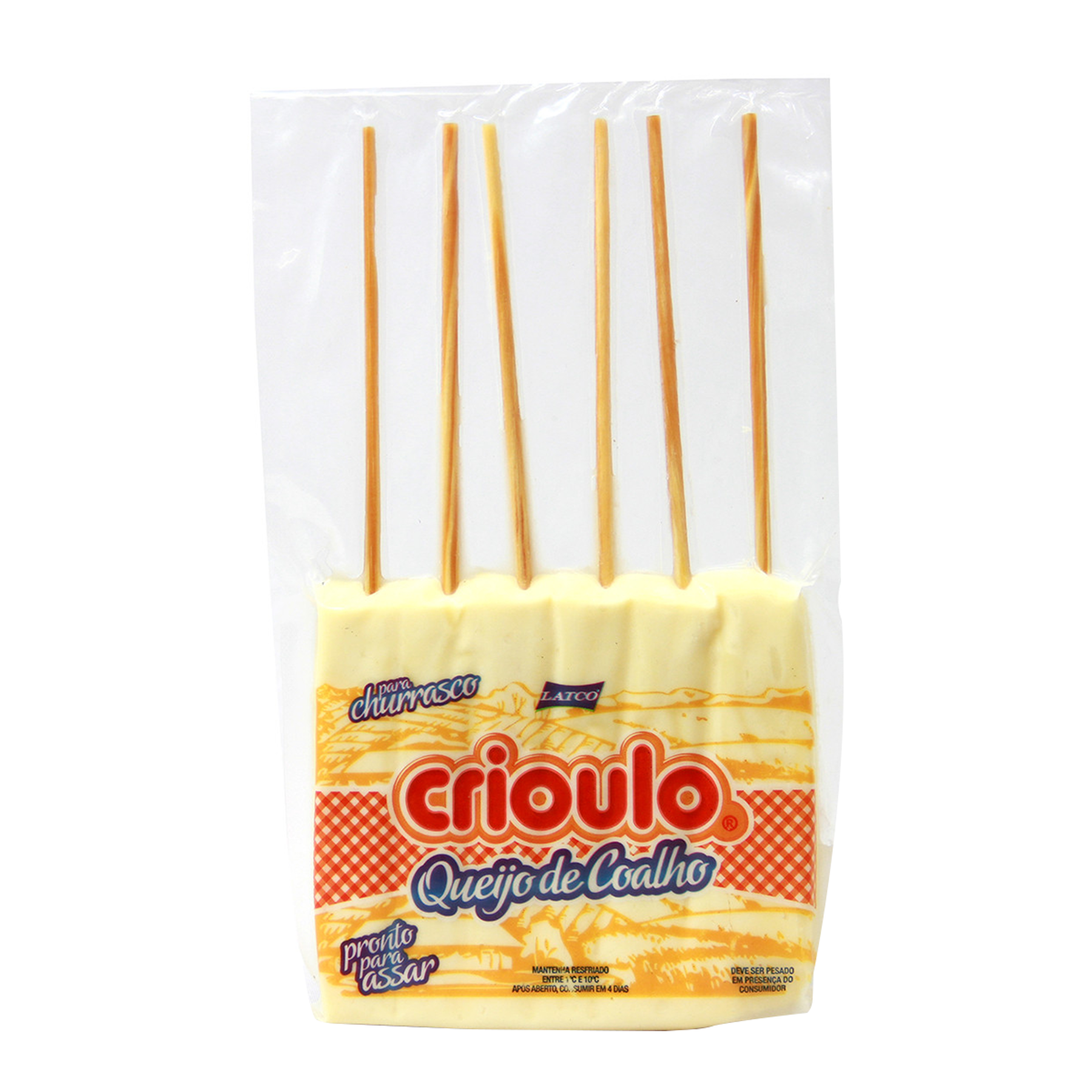 Queijo Coalho Para Churrasco Crioulo aprox. 400g
