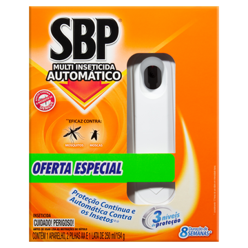 Multi-Inseticida Automático SBP Caixa 250ml