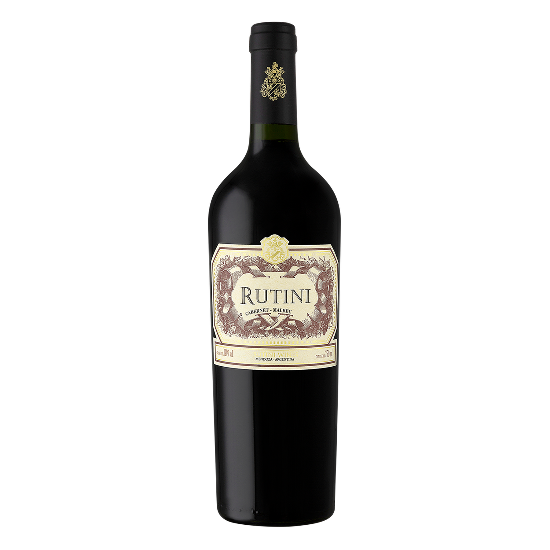 Vinho Tinto Cabernet Malbec Rutini Garrafa 750ml