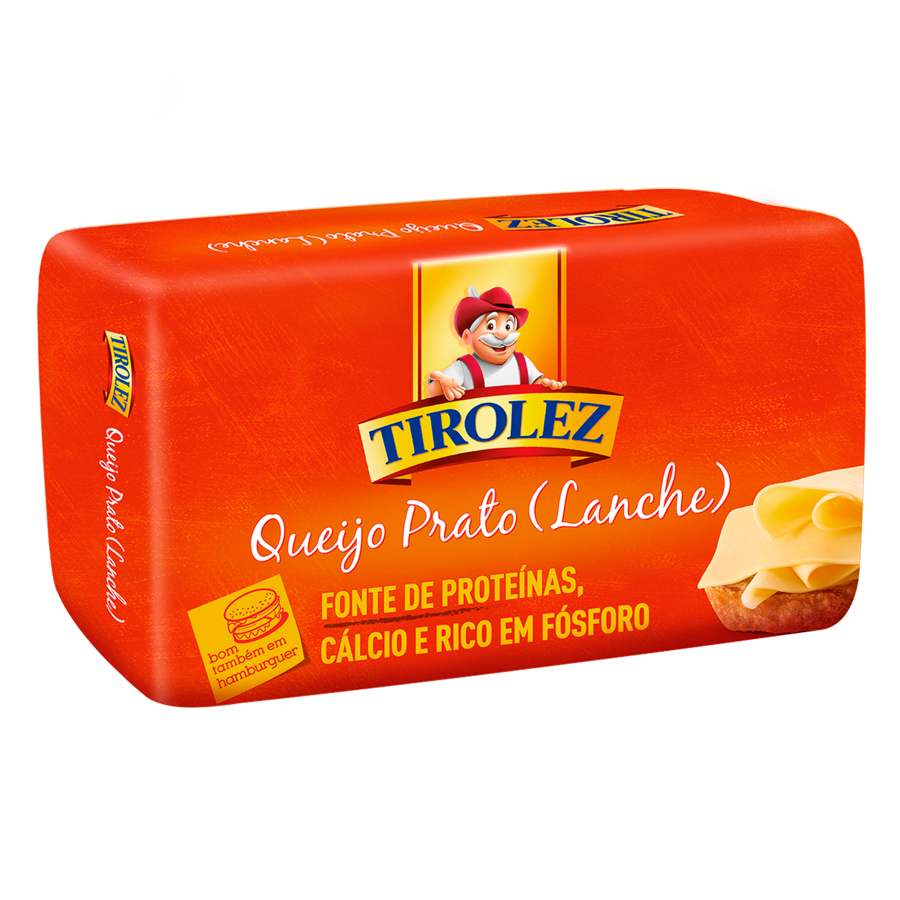 Queijo Prato Tirolez Fatiado aprox. 150g