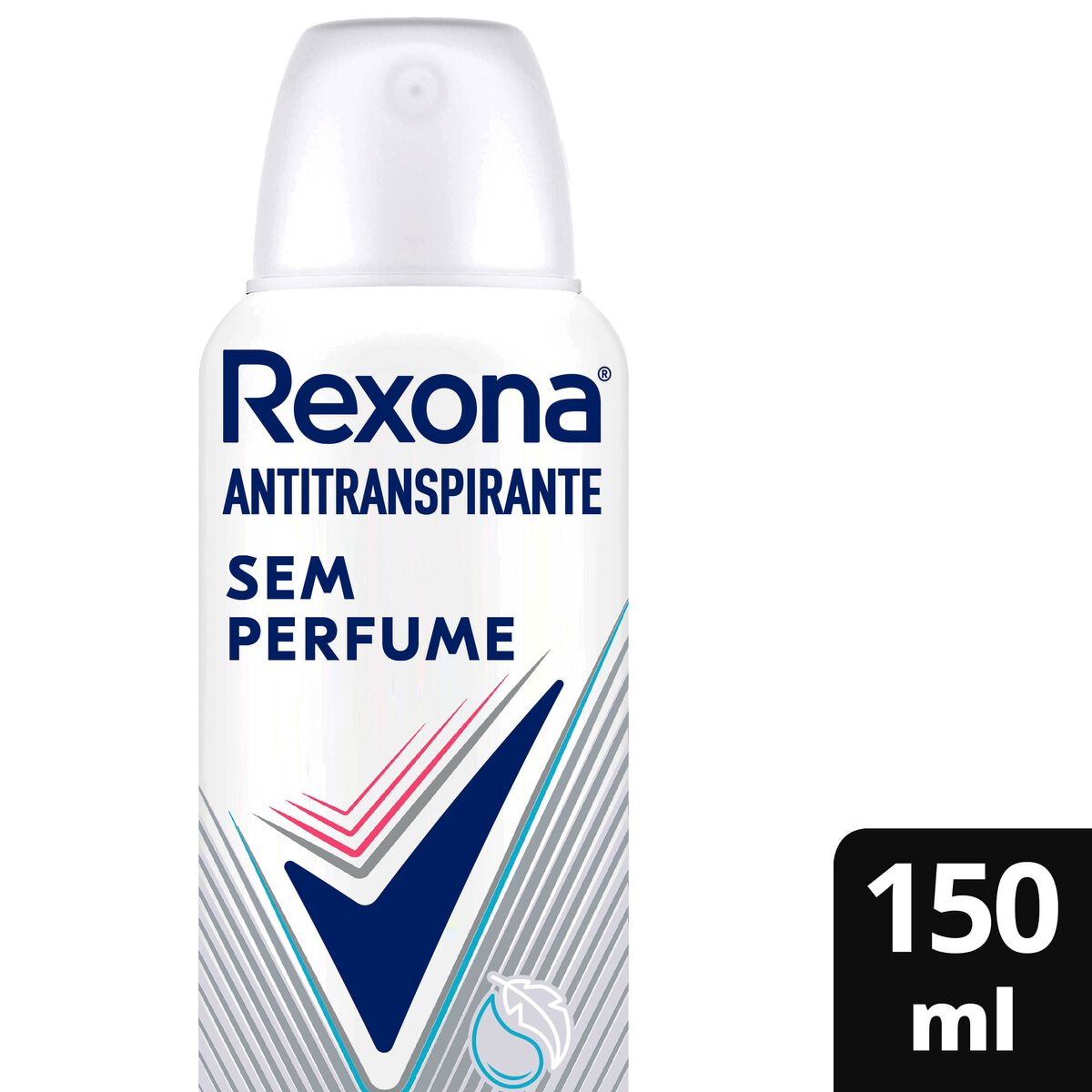 Antitranspirante Aerossol sem Perfume Rexona 150ml