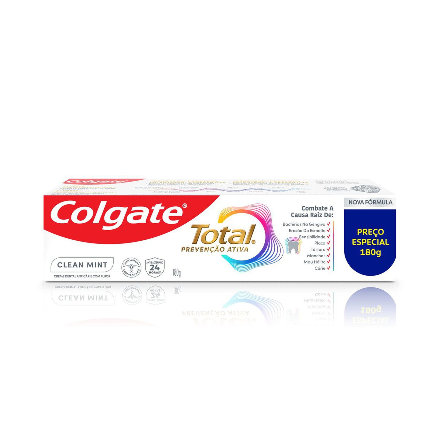 Creme Dental Colgate Total 12 Clean Mint 180g