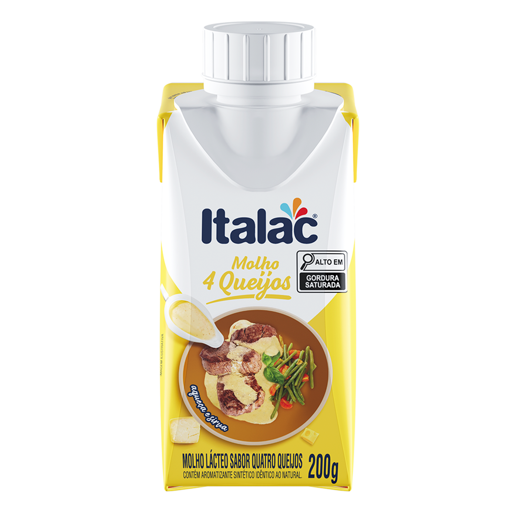 Molho 4 Queijos Italac 200g