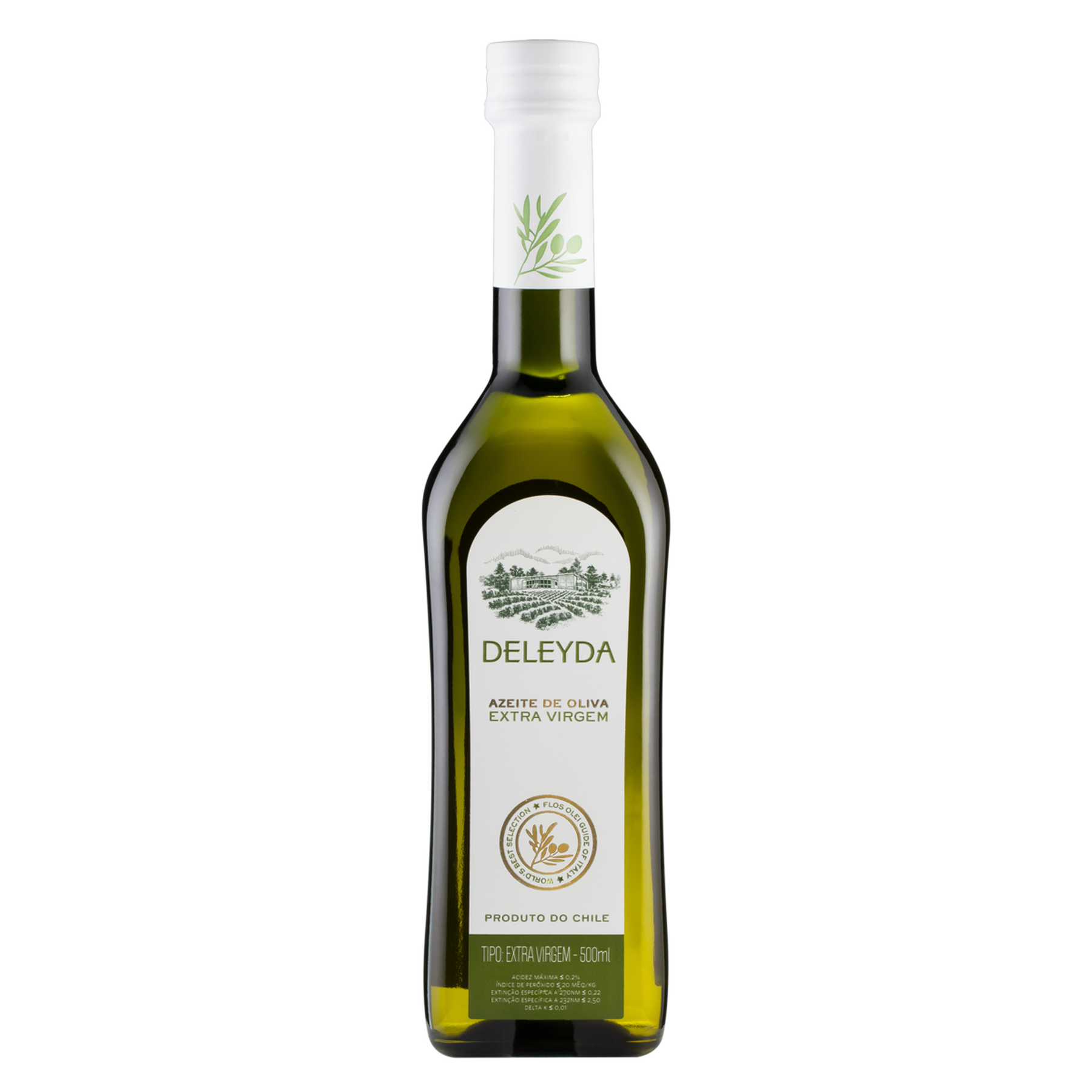 Azeite de Oliva Extra Virgem Deleyda Vidro 500ml