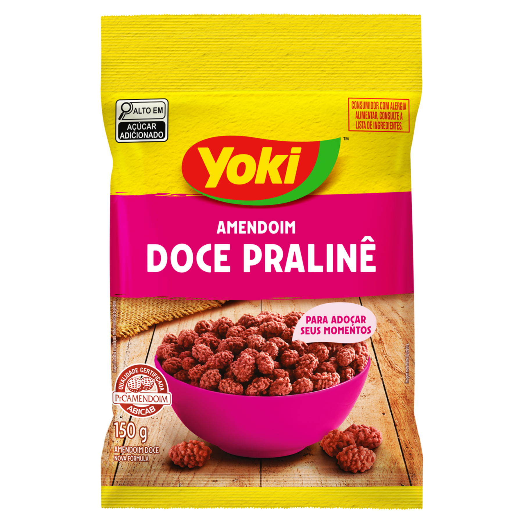 Amendoim Pralinê Yoki Pacote 150g