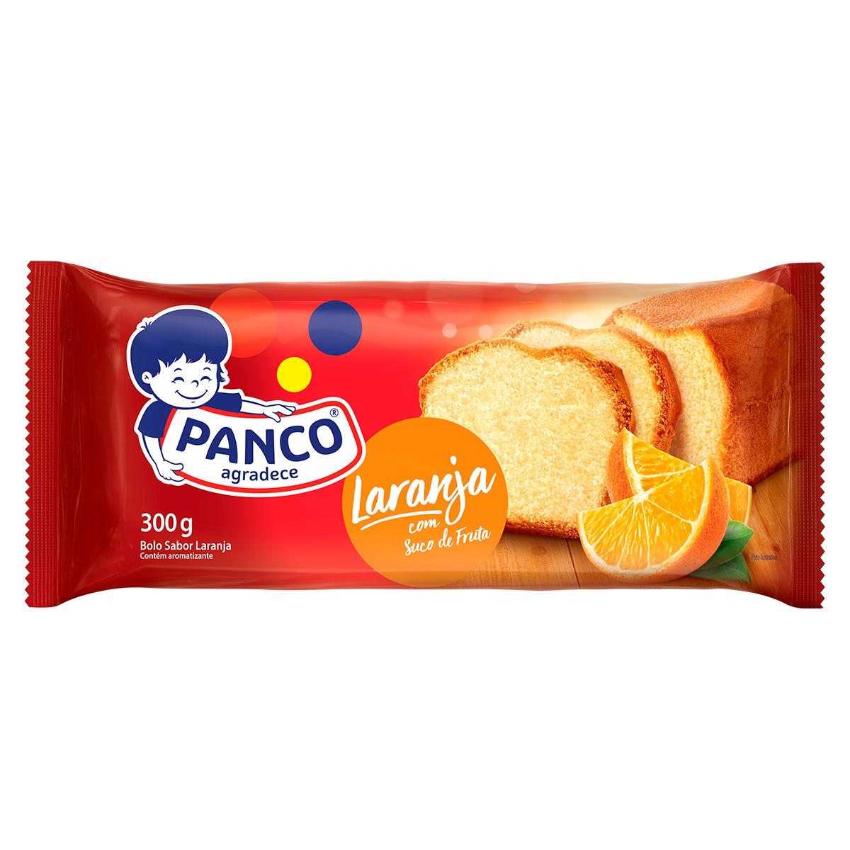 Bolo Laranja Panco Pacote 300g