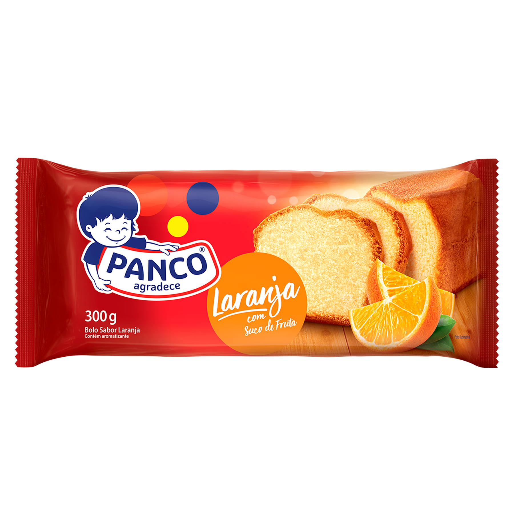 Bolo Laranja Panco Pacote 300g