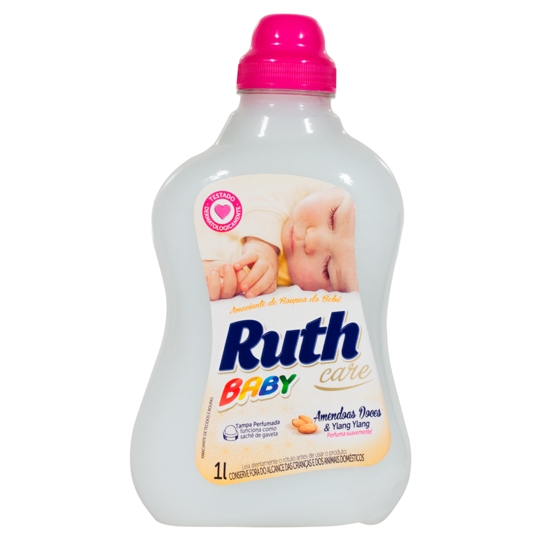 Amaciante Ruth Baby Amendoas Doces&Ylang 1l