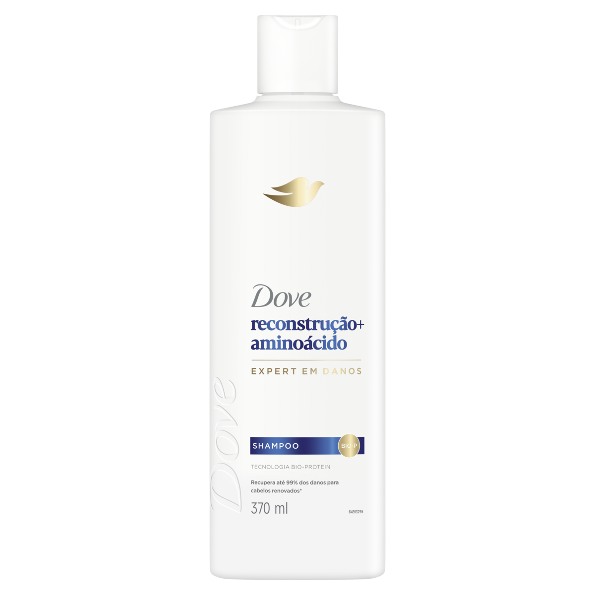 Shampoo Dove Reconstru&ccedil;&atilde;o + Amino&aacute;cido Frasco 370ml