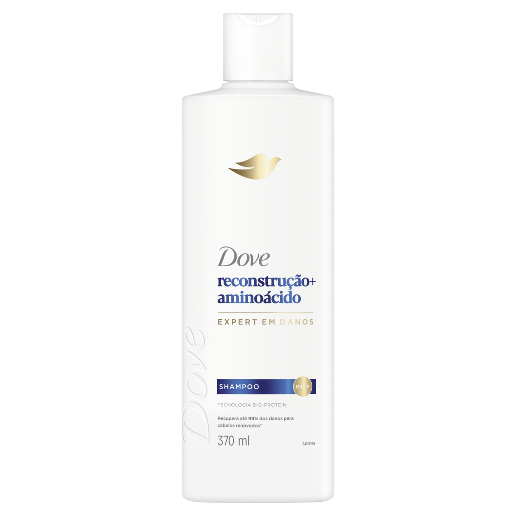 Shampoo Dove Reconstru&ccedil;&atilde;o + Amino&aacute;cido Frasco 370ml