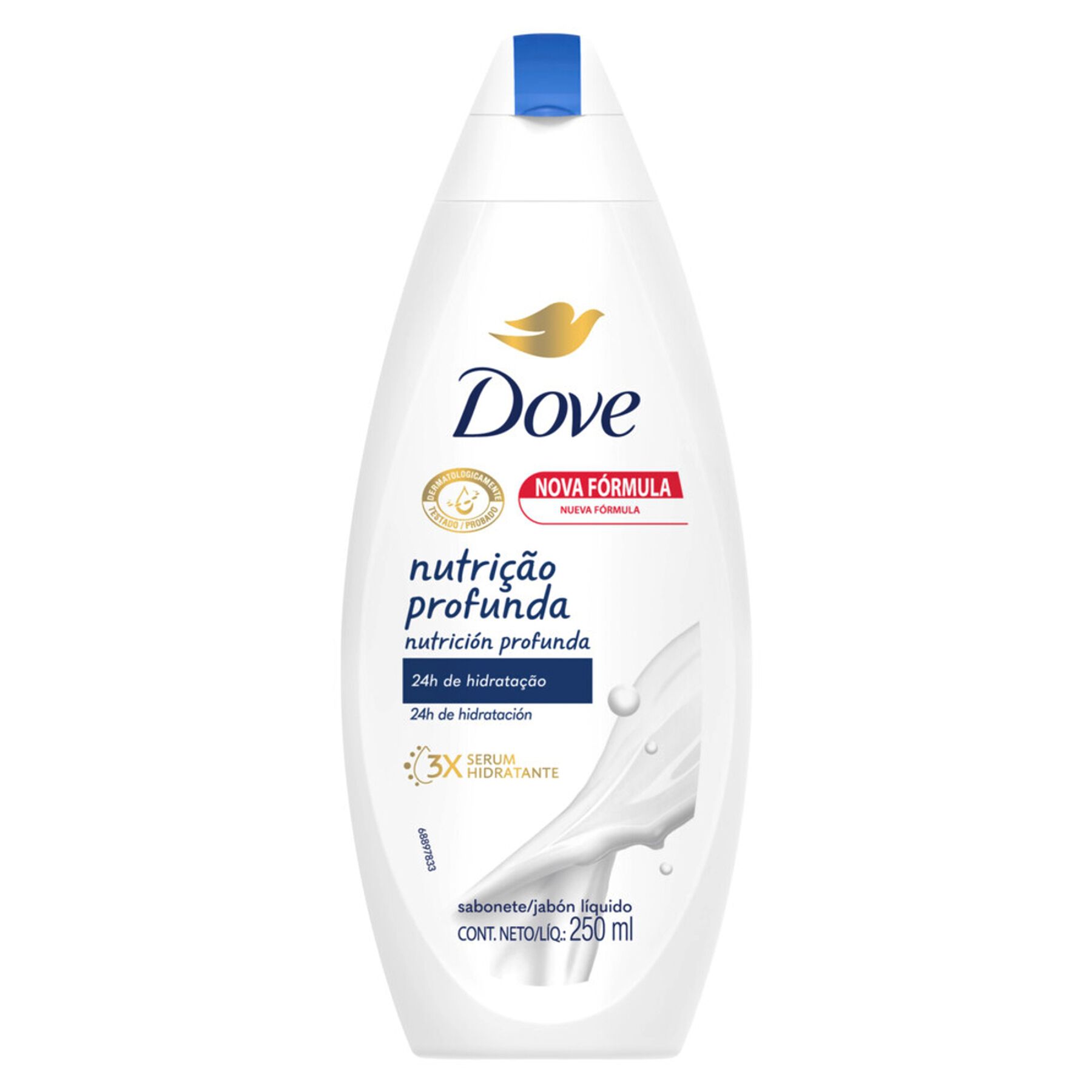 Sabonete Líquido Dove Nutrição Profunda Frasco 250ml