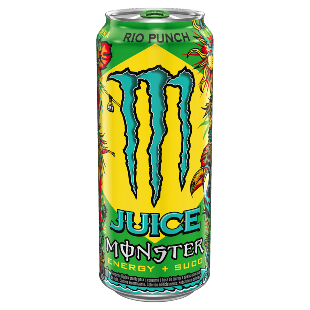 Energ&eacute;tico Rio Punch Juice Monster Lata 473ml