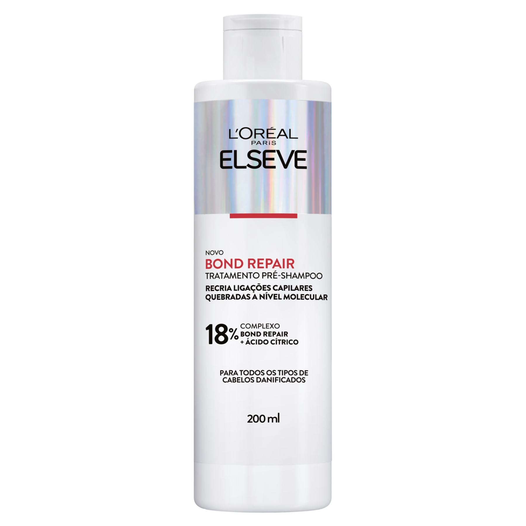 Tratamento Pr&eacute;-Shampoo L'Or&eacute;al Paris Elseve Bond Repair Frasco 200ml