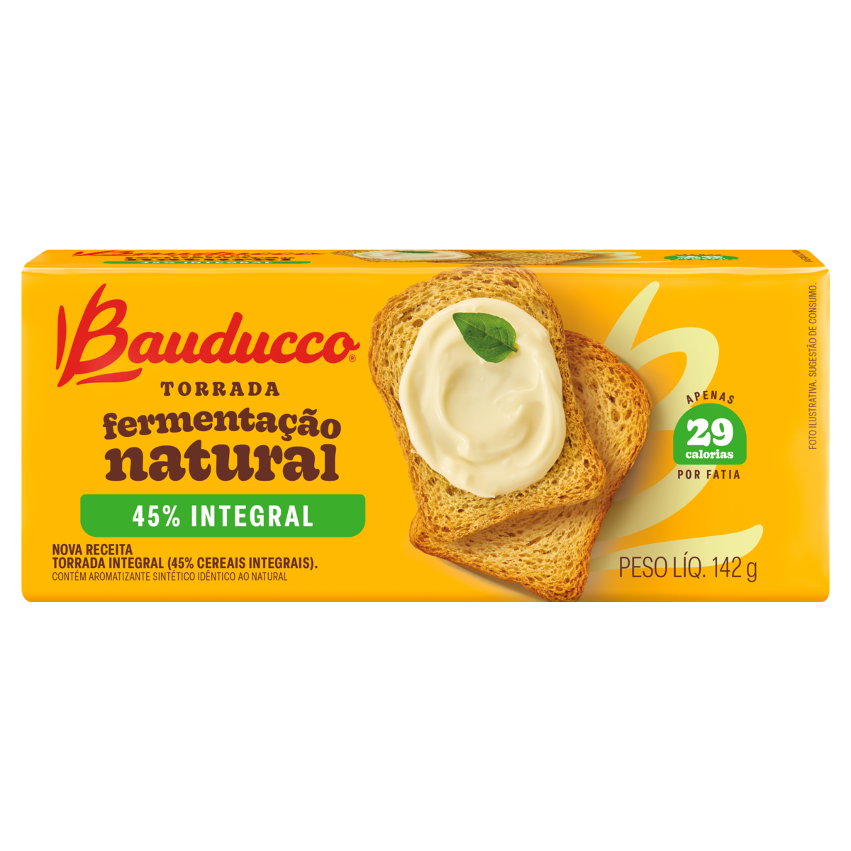 Torrada Integral Bauducco Pacote 142g&nbsp;